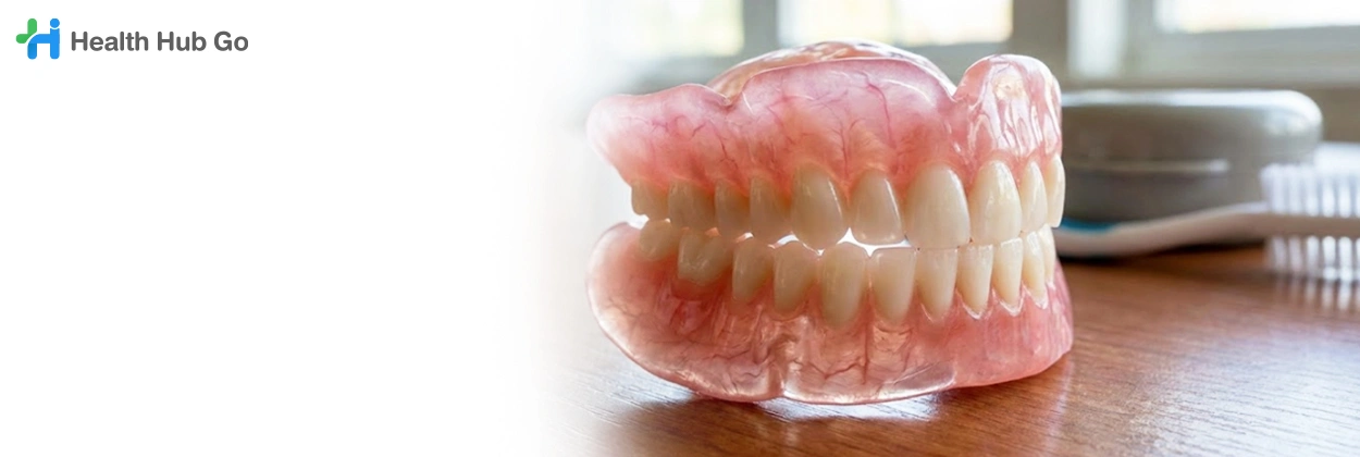 ใส่ฟันปลอมฐานพลาสติก