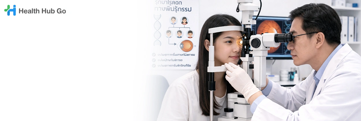 รักษาโรคตาทางพันธุกรรม