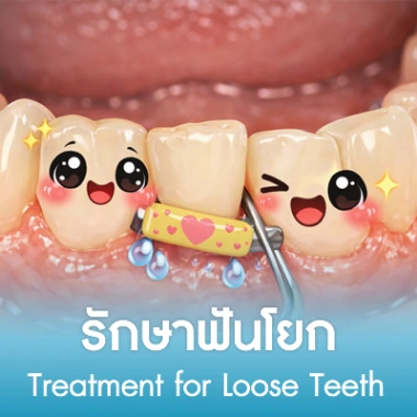 รักษาฟันโยก