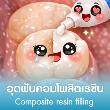 อุดฟันคอมโพสิตเรซิน