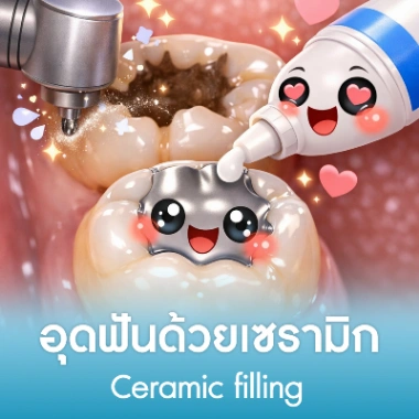 อุดฟันด้วยเซรามิก